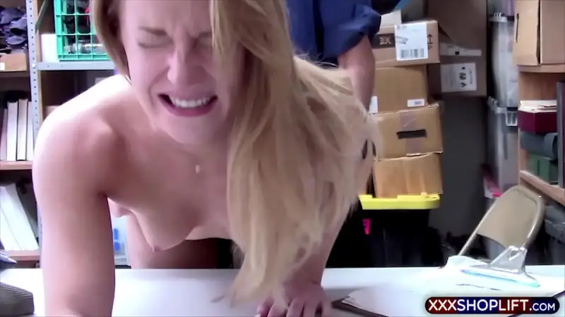 Innocent blonde virgin rough fucked